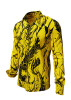 Long Sleeve Shirts DORNENPRINZ GOLD – GERMENS artfashion – 100 % Cotton - Size XXL
