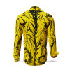 DORNENPRINZ GOLD - Golden shirt with black drawings - GERMENS