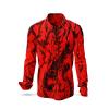 DORNENPRINZ BLUT - Red shirt with black drawings - GERMENS