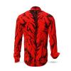 DORNENPRINZ BLUT - Red shirt with black drawings - GERMENS