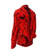 DORNENPRINZ BLUT - Red shirt with black drawings - GERMENS