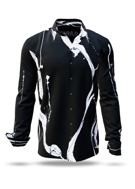 Discover colorful button up shirts for men LEBENSADER KAVIAR - 100% cotton