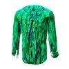 GREENTRAIN - Green patterned shirt - GERMENS