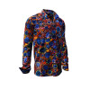 Entdecke bunte Hemden Herren CIRCULI SANGRIA - 100 % BW