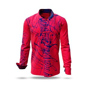 DENADA RED - Red Blue Shirt - GERMENS