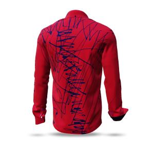 DENADA RED - Red Blue Shirt - GERMENS