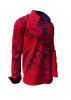 DENADA RED Hemden Herren - 100 % Baumwolle - GERMENS artfashion L