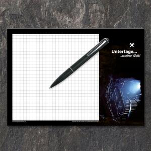 Notepad Underground photo - Pickaxe & iron