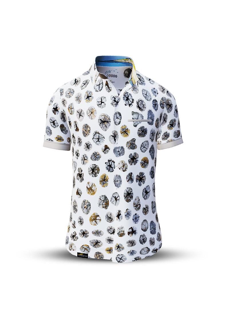 Button up shirt for summer OSTSEEBUHNE - GERMENS