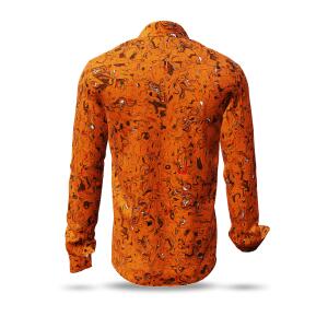 Entdecke bunte Hemden Herren GRAVUR ORANGE - 100 % BW
