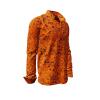 Button Up Shirt GRAVUR ORANGE from GERMENS