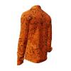 Button Up Shirt GRAVUR ORANGE from GERMENS