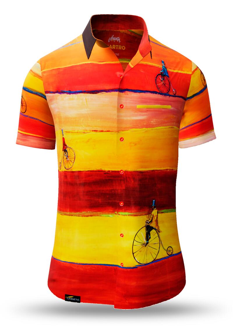 Button up shirt for summer REARTRO - GERMENS