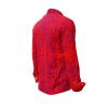 PORTE NOTRE DAME PARIS ROUGE - Rotes Hemd mit Ornamenten - GERMENS