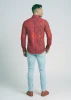 Button Up Shirt PORTE NOTRE DAME PARIS ROUGE from GERMENS XXL