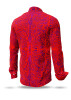 Long Sleeve Shirts PORTE NOTRE DAME PARIS ROUGE – GERMENS artfashion – 100 % Cotton - Size XXL