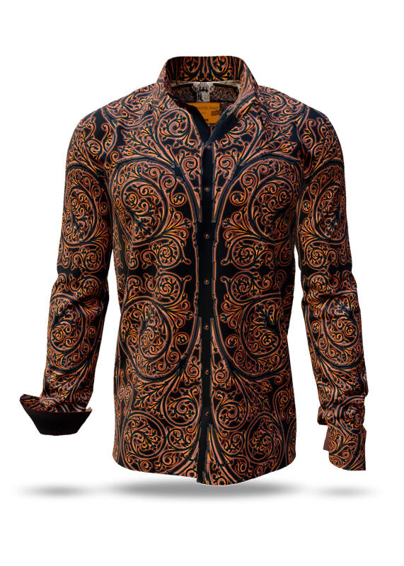 Discover colorful shirts for men PORTE NOTRE DAME PARIS BOUGIE - 100% cottoN