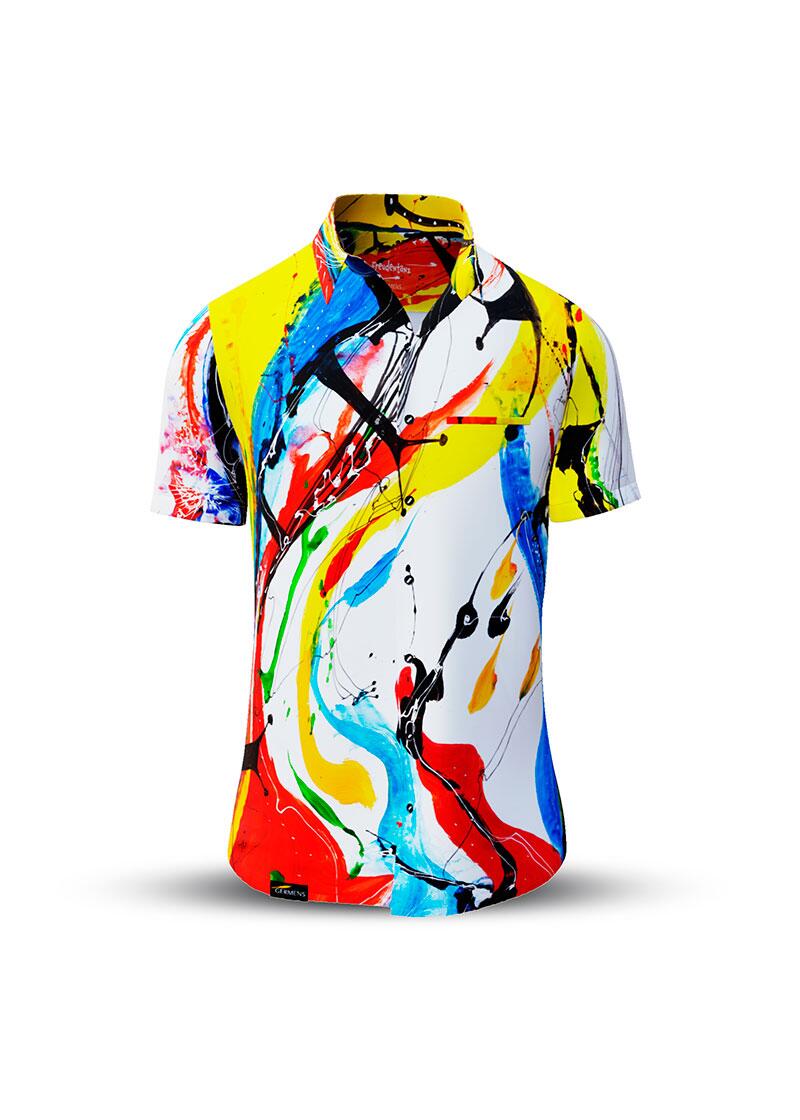 Button up shirt for summer FREUDENTANZ - GERMENS