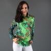 Unique blouse for women - SAVE THE RAINFOREST - 100% cotton - GERMENS artfashion - Sizes XS to 3XL