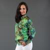 SAVE THE RAINFOREST - green Blouse for women by GERMENS artfashion S