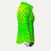 HEXAGON URANIO GRUEN GELBE HEMDBLUSE Blusen Damen - 100 % Baumwolle - GERMENS artfashion