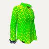 HEXAGON URANIO - green Blouse for women by GERMENS artfashion S