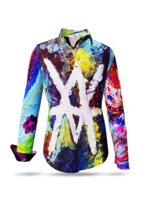 ausgefallene Damenbluse für Damen - ACHTUNDSECHZIGER...