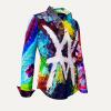 ACHTUNDSECHZIGER - colorful Blouse for women by GERMENS artfashion S