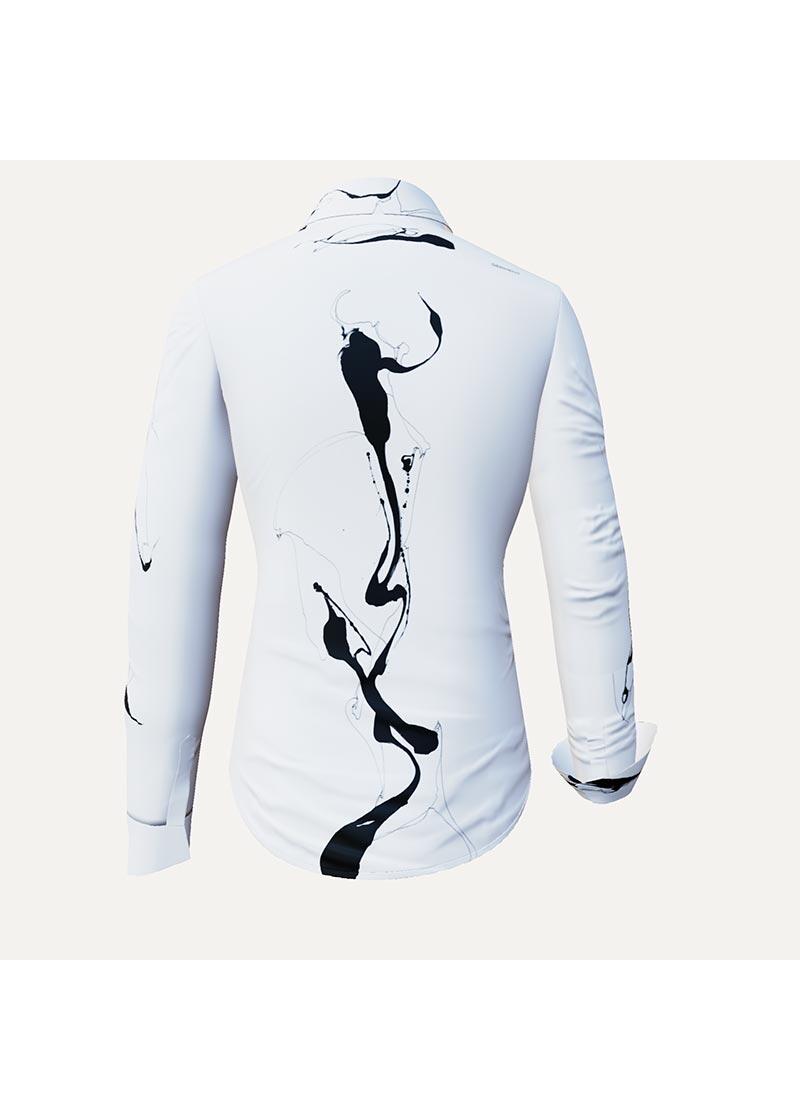 SCHATTENWESEN - Wei schwarze Bluse - GERMENS