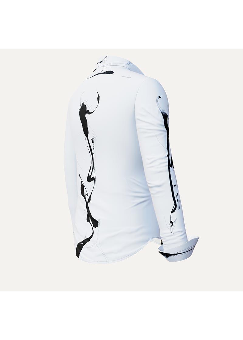 SCHATTENWESEN - Wei schwarze Bluse - GERMENS