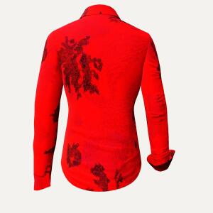 EMBER RED - Rote Bluse - GERMENS