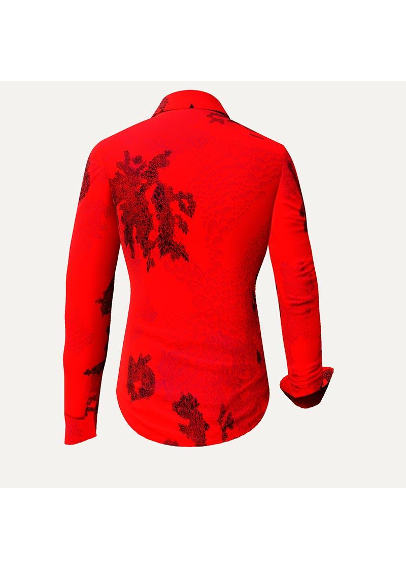 EMBER RED - Rote Bluse - GERMENS