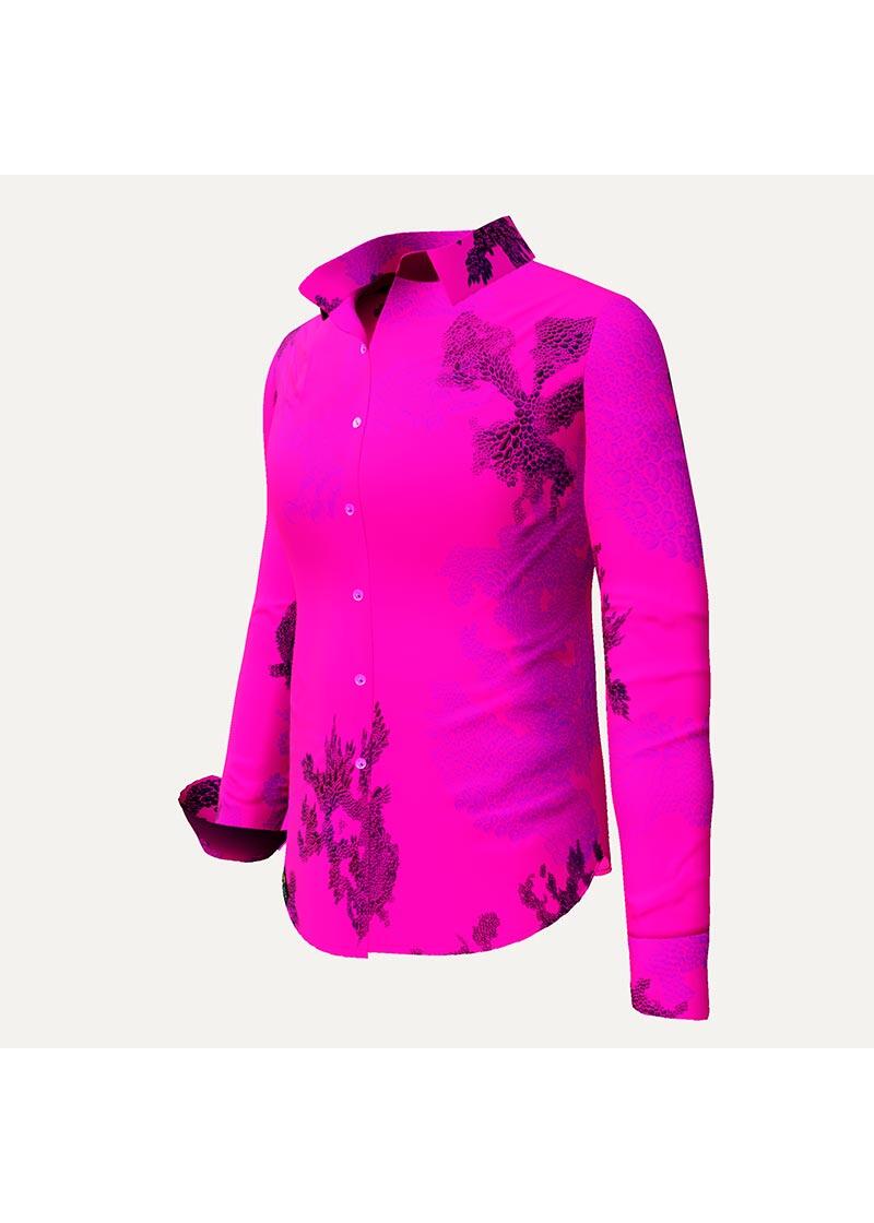 EMBER PINK - Pinkfarbene Bluse - GERMENS