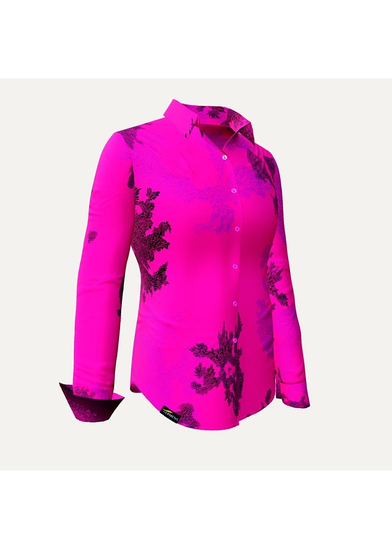 EMBER PINK - Pinkfarbene Bluse - GERMENS