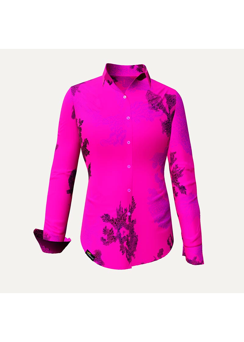 EMBER PINK - Pinkfarbene Bluse - GERMENS