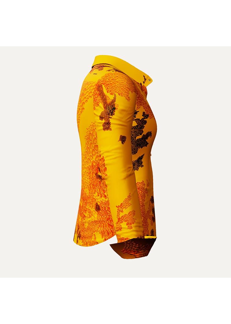 EMBER ORANGE - Orangene Bluse - GERMENS