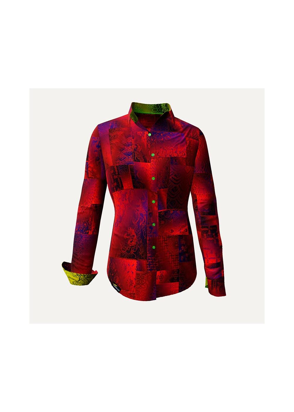 DRACO ROT - Rote Bluse - GERMENS