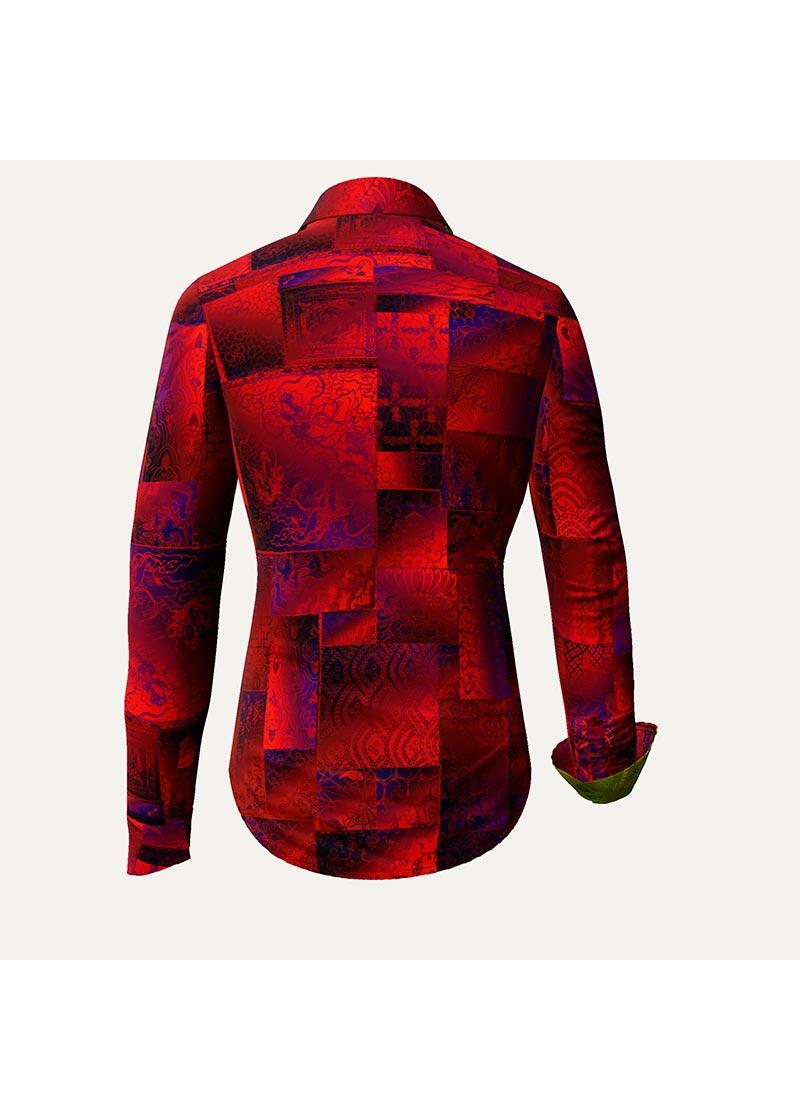 DRACO ROT - Rote Bluse - GERMENS