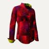 Unique blouse for women - DRACO ROT - 100% cotton - GERMENS artfashion - Sizes XS to 3XL
