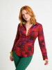 Blouses For Women DRACO ROT - GERMENS artfashion - 100 % Cotton - Size XL
