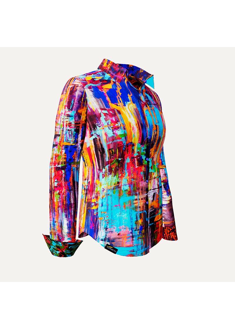 HAPPY - Bunte Bluse - GERMENS