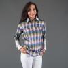 Unique blouse for women - HYPERLINK - 100% cotton - GERMENS artfashion - Sizes XS to 3XL