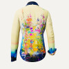 GIVERNY - Gelbe Bluse mit Farbtupfern - GERMENS