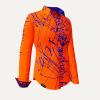 DENADA ORANGE - orange Blouse for women by GERMENS artfashion XS
