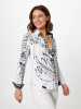 Womens Casual Blouses DENADA WHITE - GERMENS artfashion - 100 % Cotton - Size XL