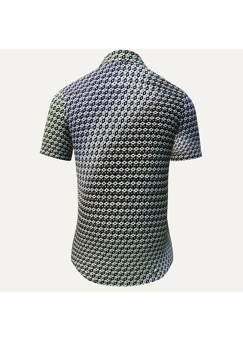 CUBO FABER - short sleeve shirt - GERMENS