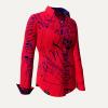 DENADA RED - red Blouse for women by GERMENS artfashion XL