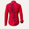 Unique blouse for women - DENADA RED - 100% cotton - GERMENS artfashion - Sizes XS to 3XL