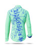 Womens Blouses DENADA MINT - GERMENS artfashion - 100 % Cotton - Size XL