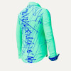 DENADA MINT - Türkise Bluse mit blauen Strichen - GERMENS